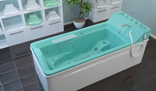 Бальнеологическая ванна с подводным душ массажем Гейзер