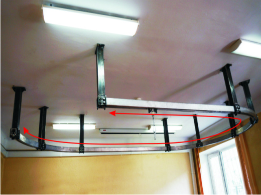 Потолочная подъемная система  компенсации веса REHA